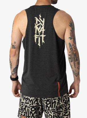 Majica za tek Dynafit Trail Tank - black out
