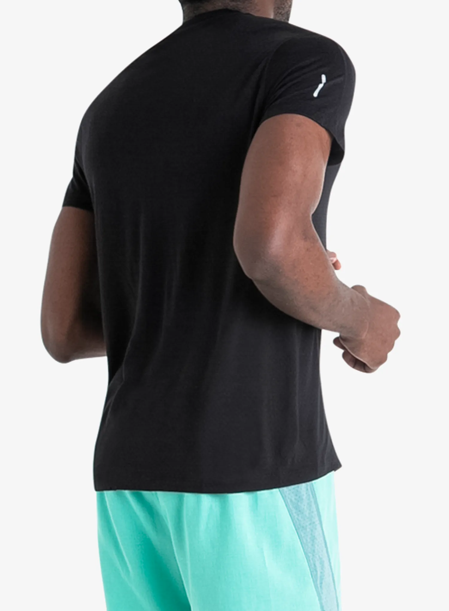 Majica za tek Icebreaker Merino 125 Cool-Lite Speed SS Tee - black