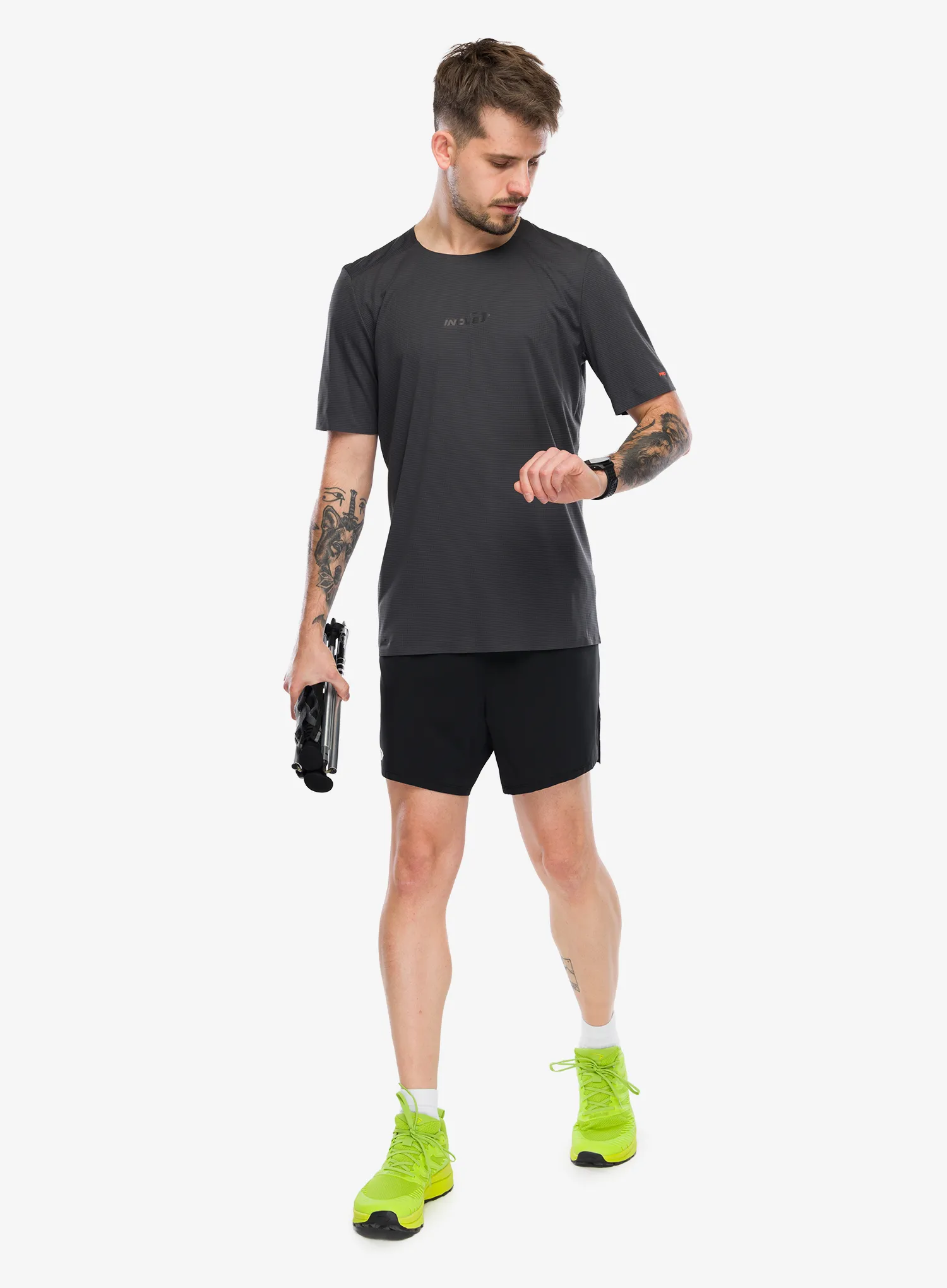 Majica za tek Inov-8 Airlite Pro Short Sleeve T-Shirt - black