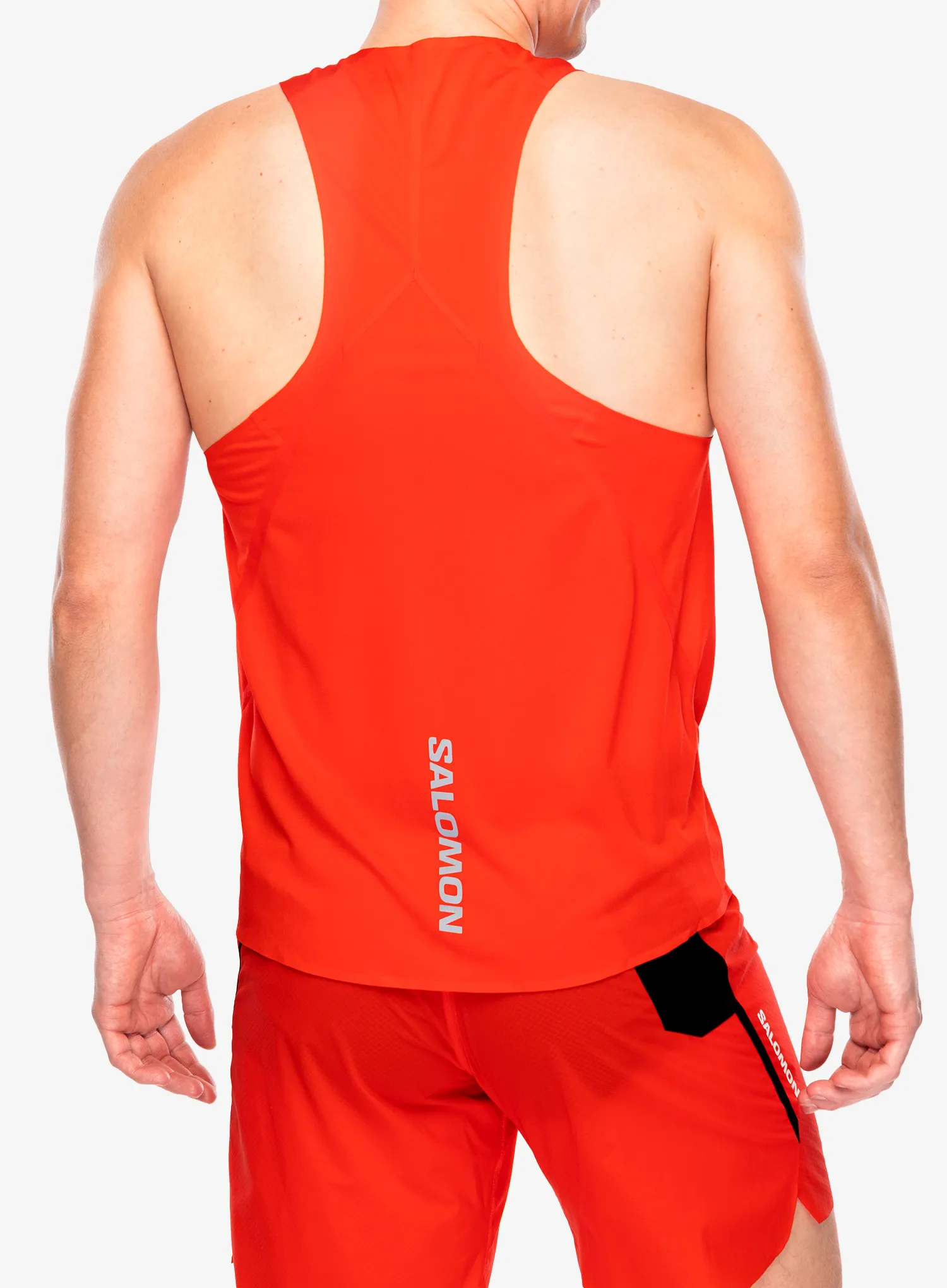 Majica za tek Salomon S/Lab Speed Singlet - fiery red