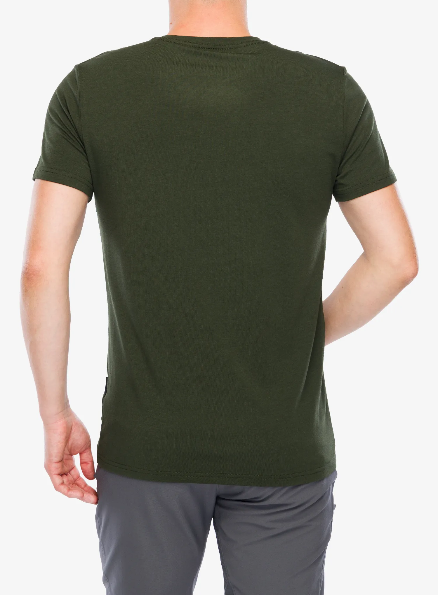 Majica Dovre O-neck Bamboo Viscose T-shirt - green