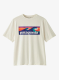 Otroška majica Patagonia Cap SW T-Shirt - boardshort logo/white