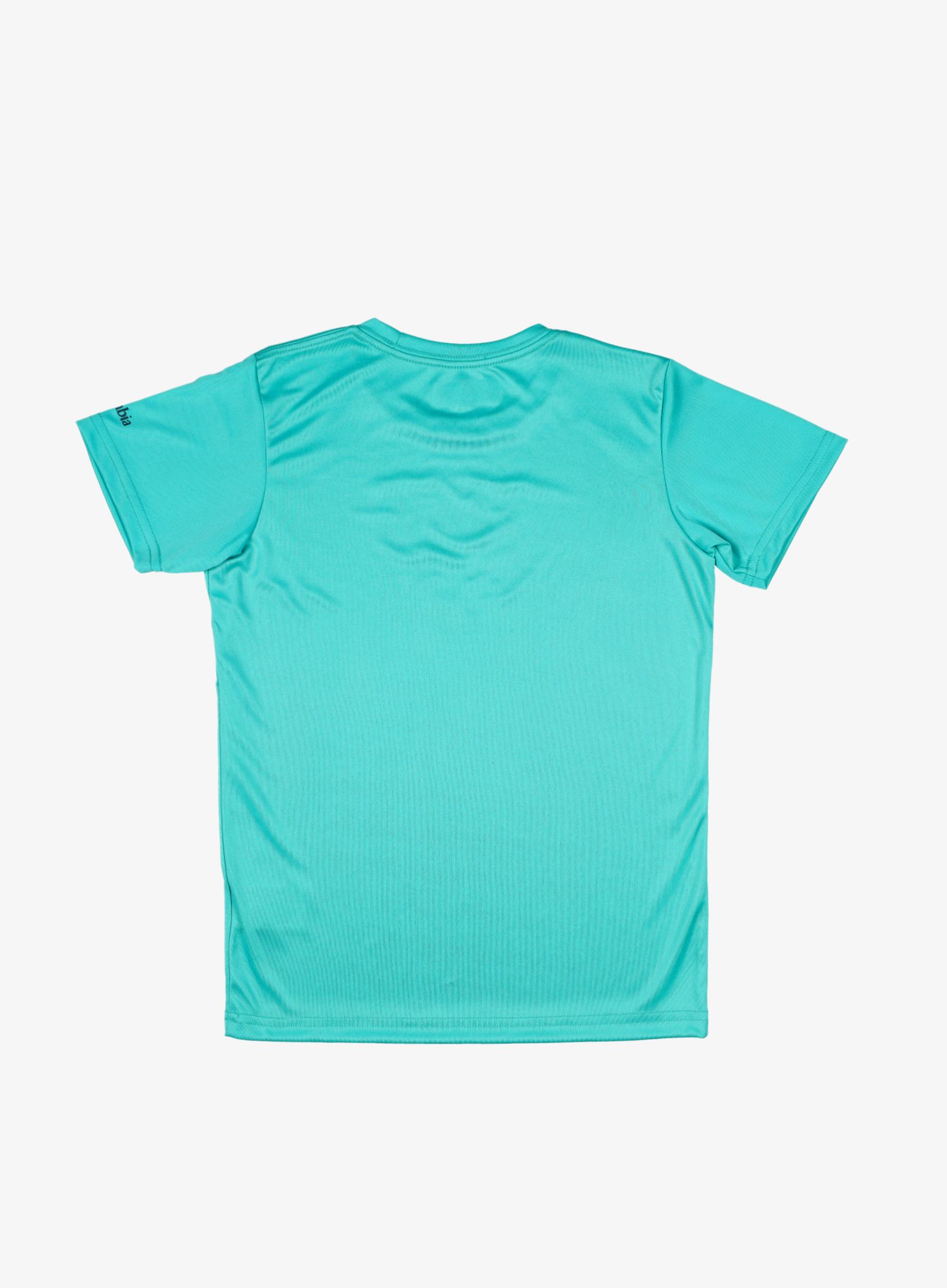 Dekliška majica Columbia Mirror Creek Short Sleeve Graphic Shirt - geyser/graphic