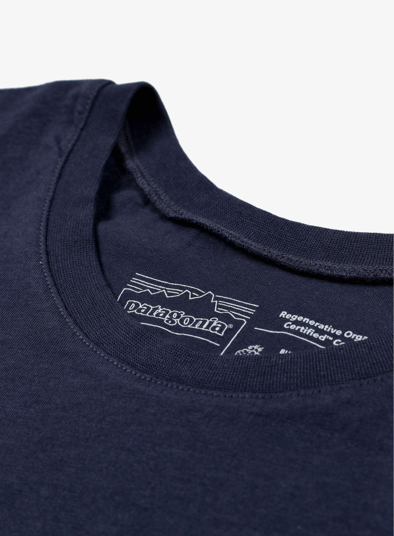 Dekliška majica Patagonia Regenerative Organic Certified Cotton Graphic T-Shirt - new navy
