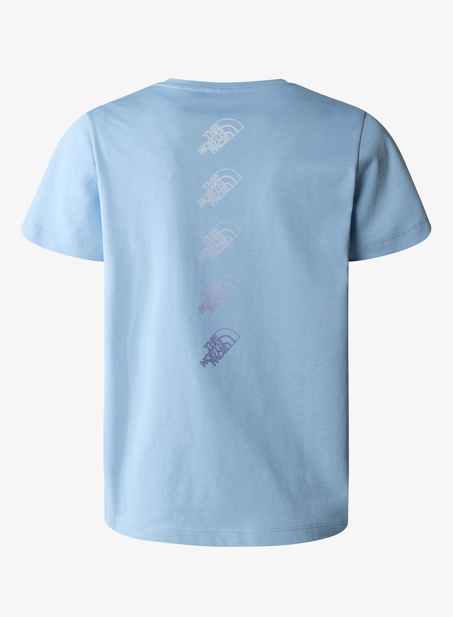 Dekliška majica The North Face S/S Relaxed  Graphic Tee 2 - steel blue