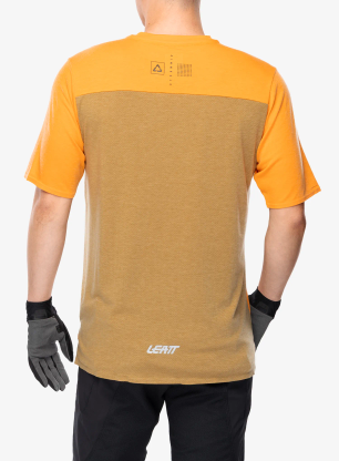 Majica enduro Leatt MTB 4.0 Trail Jersey - lager yellow