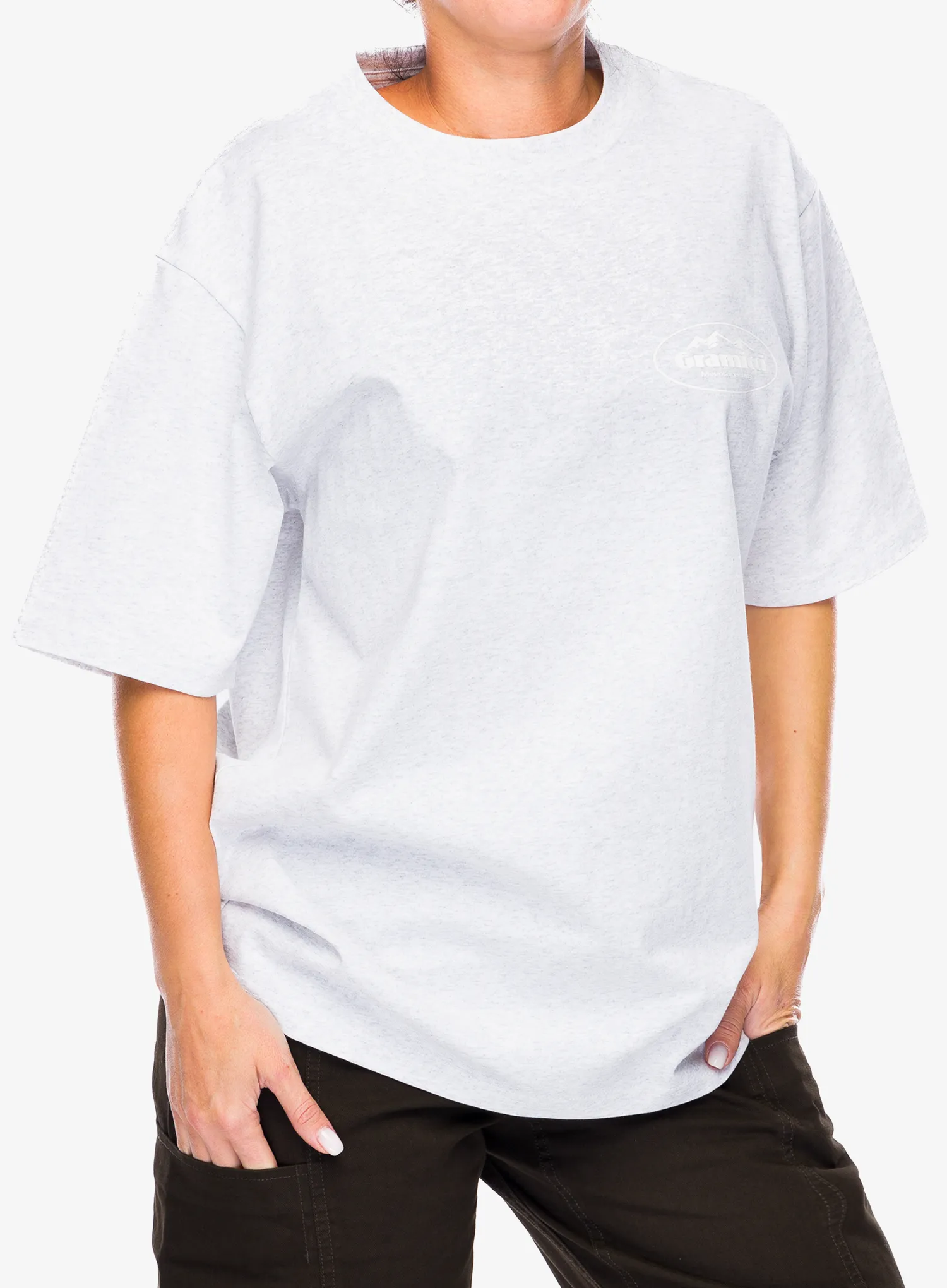 Majica Gramicci Mountaineering Tee - grey heather