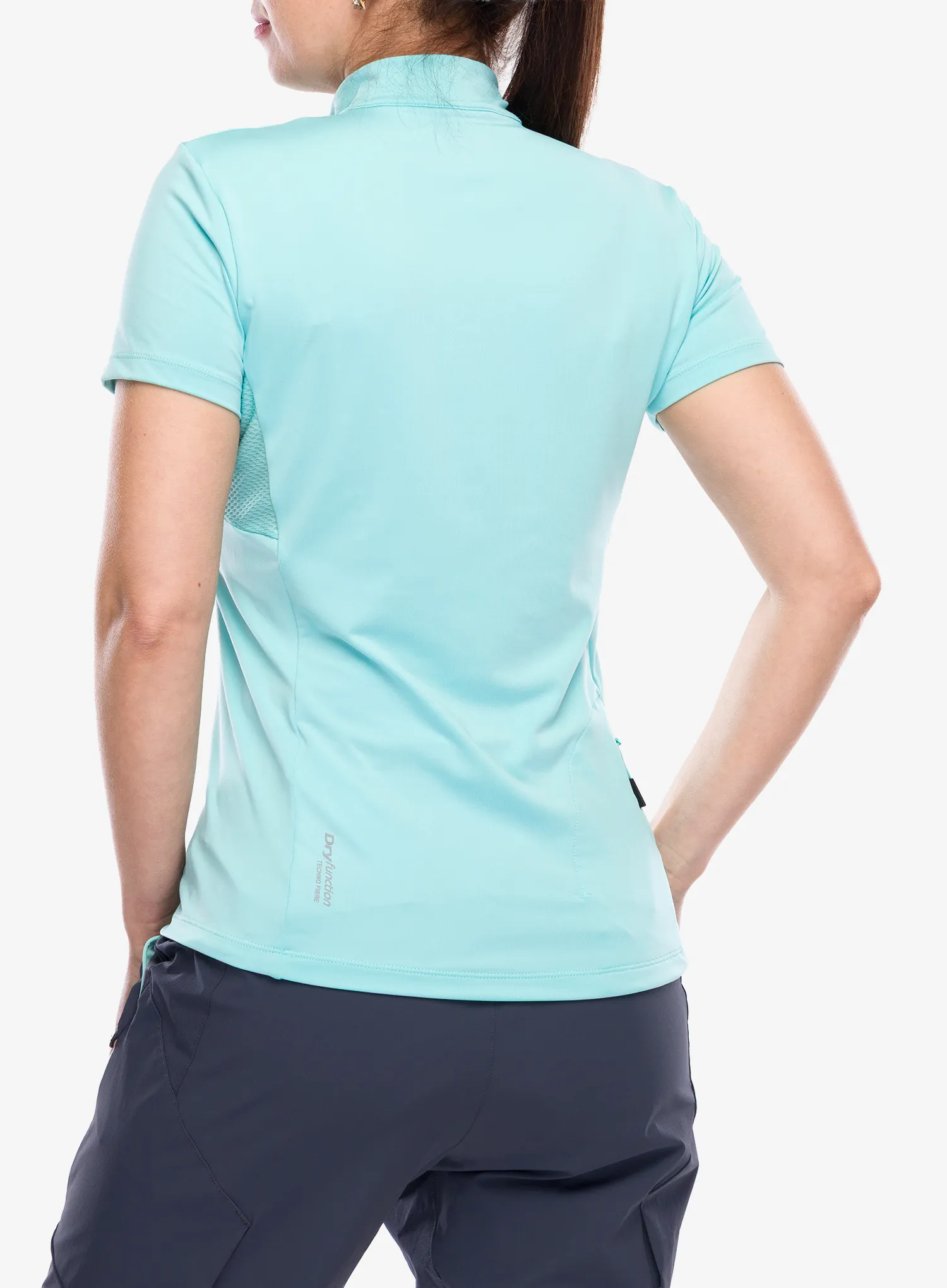 Ženska kolesarska majica CMP Lush T-Shirt Free Bike - lagoon