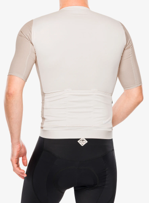 Kolesarska majica POC Cadence Jersey - off white