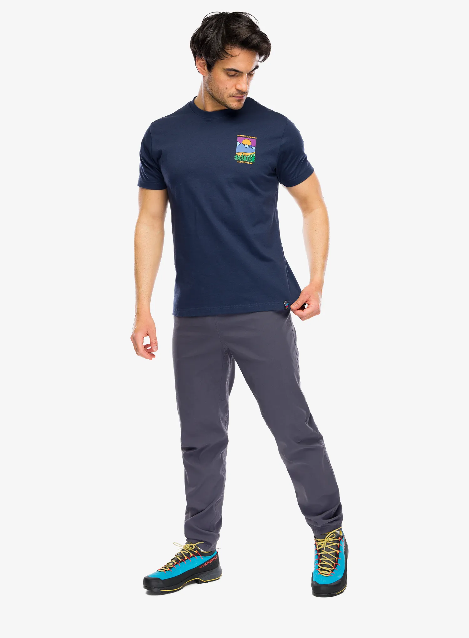 Majica La Sportiva Always Climbing - night sky