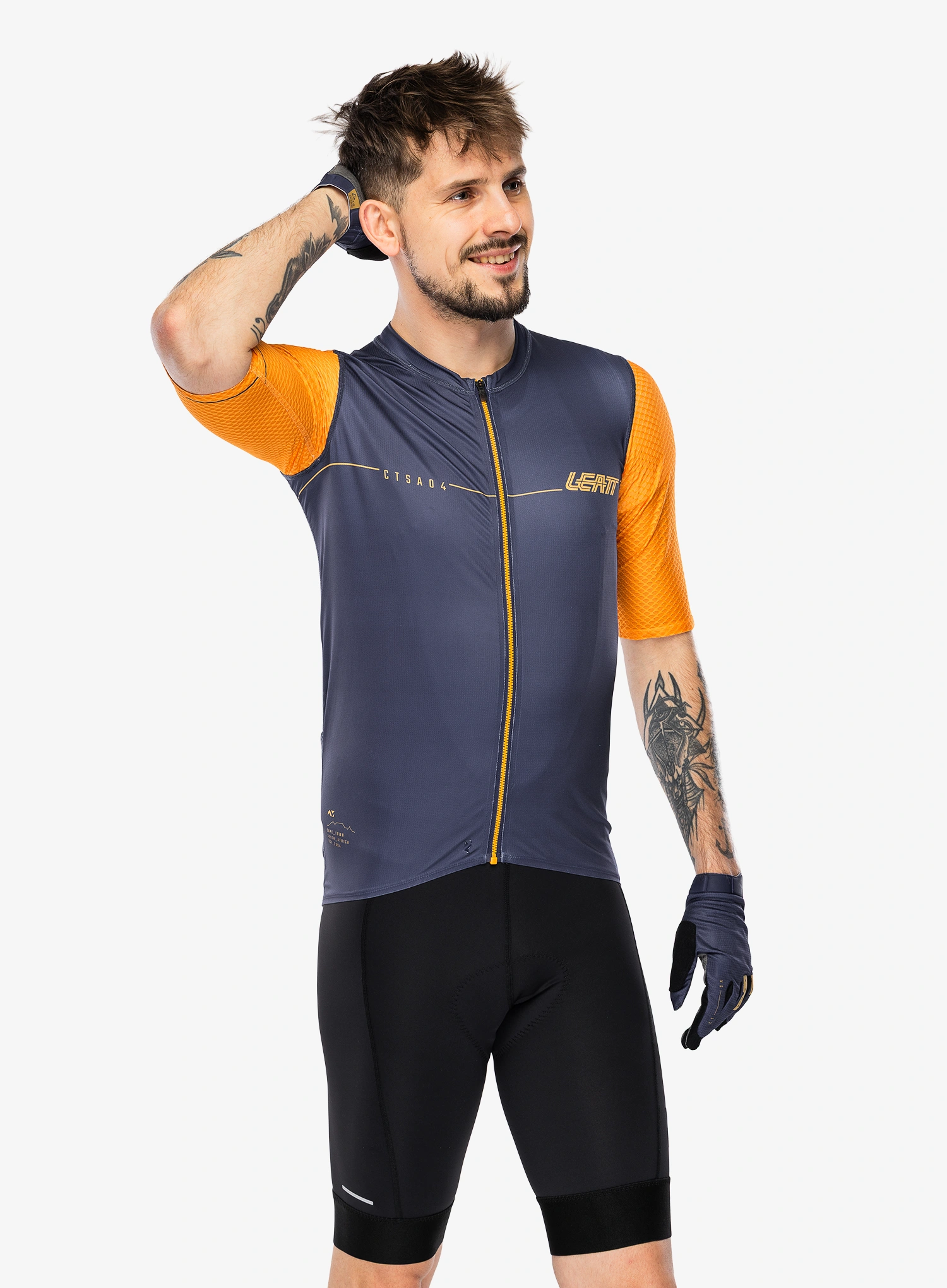 Majica Leatt Jersey MTB Endurance 6.0 - galaxy blue