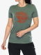 Ženska merino majica Fjallraven Abisko Wool Fox SS - patina green/terracotta brown