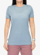 Ženska merino majica Icebreaker Merino 150 Tech Lite SS Tee Sparkling Stars - flint blue