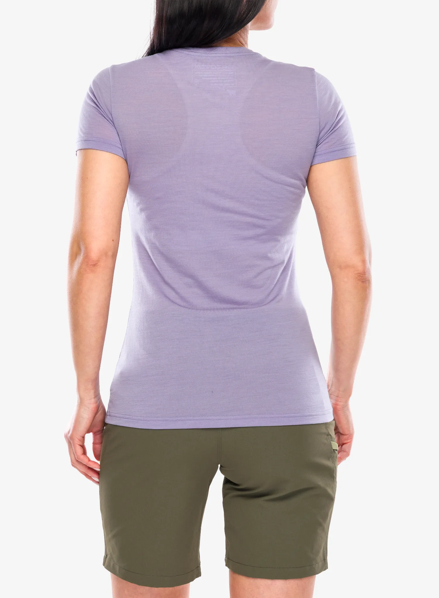 Ženska merino majica Ortovox 150 Cool Mountain TS - lush lavender