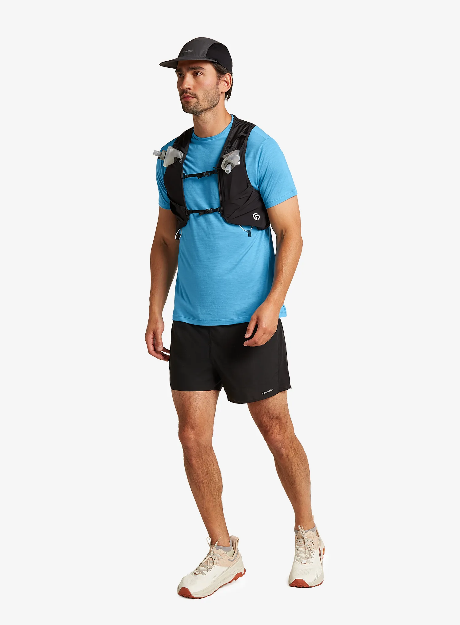 Merino majica Icebreaker Merino 125 Cool-Lite Sphere III SS Tee - arctic