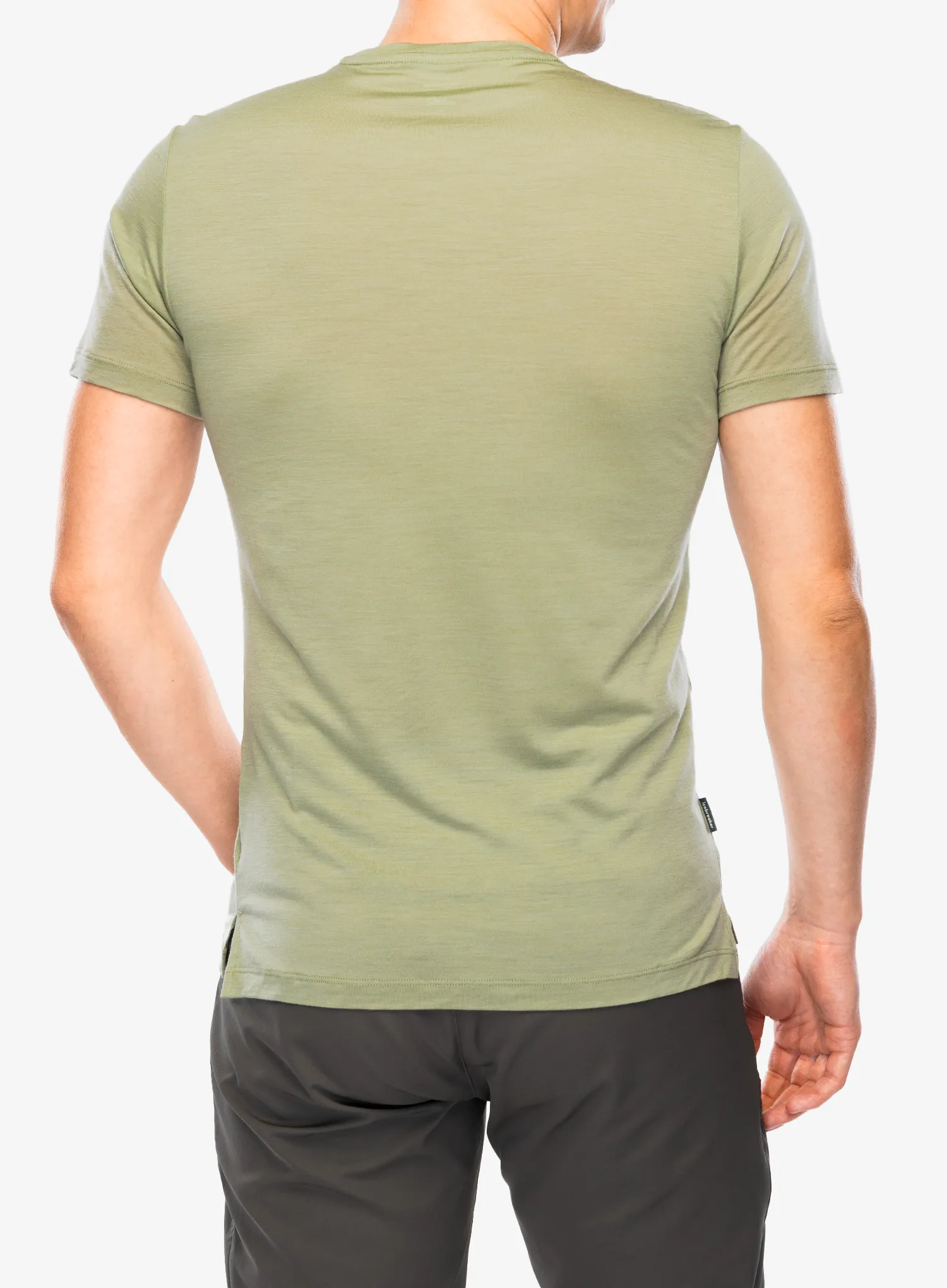 Merino majica Icebreaker Merino 125 Cool-Lite Sphere III SS Tee - lichen