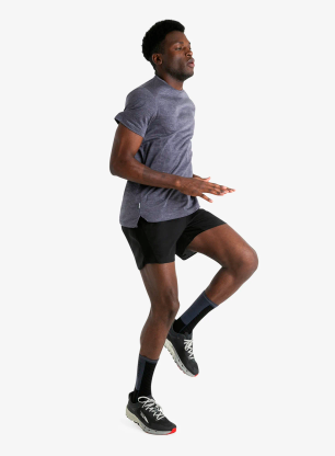 Merino majica Icebreaker Merino 125 Cool-Lite Sphere III SS Tee - midnight navy hthr