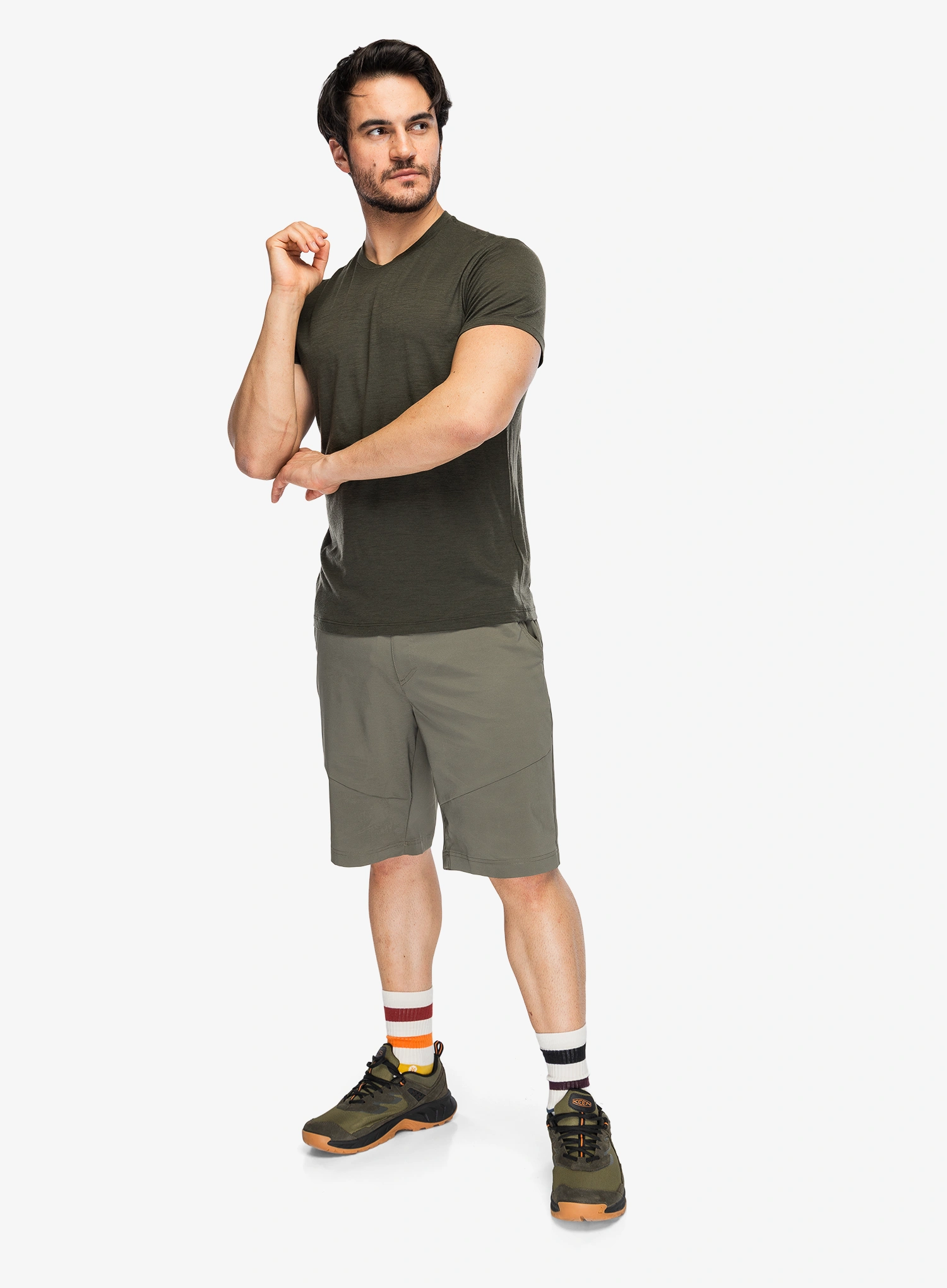 Merino majica Icebreaker Merino 150 Tech Lite III SS Tee - dk loden