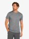 Merino majica Icebreaker Merino 150 Tech Lite III SS Tee - gritstone hthr