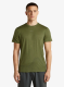 Merino majica Icebreaker Merino 150 Tech Lite SS Tee 3D Mapping - sphagnum