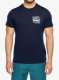 Merino majica Icebreaker Merino 150 Tech Lite SS Tee Evolving Layers - midnight navy