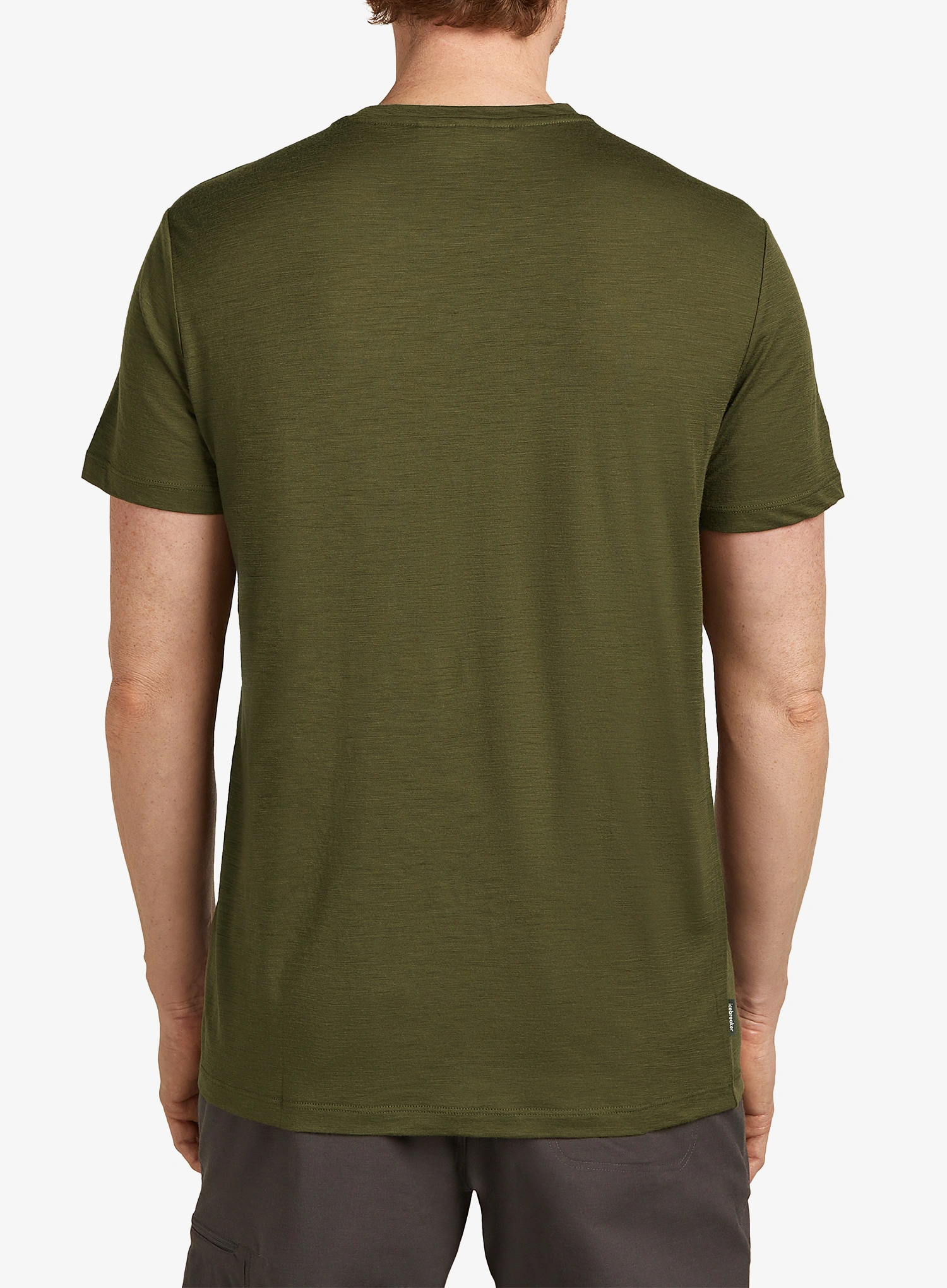 Merino majica Icebreaker Merino 150 Tech Lite SS Tee Summit - loden