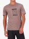 Merino majica Mons Royale Zephyr Merino Tencel T-Shirt - chestnut