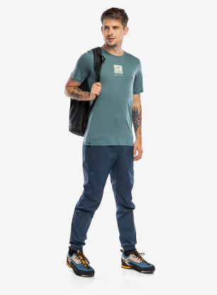 Merino majica Ortovox 120 Cool Tec Abstract TS - arctic grey