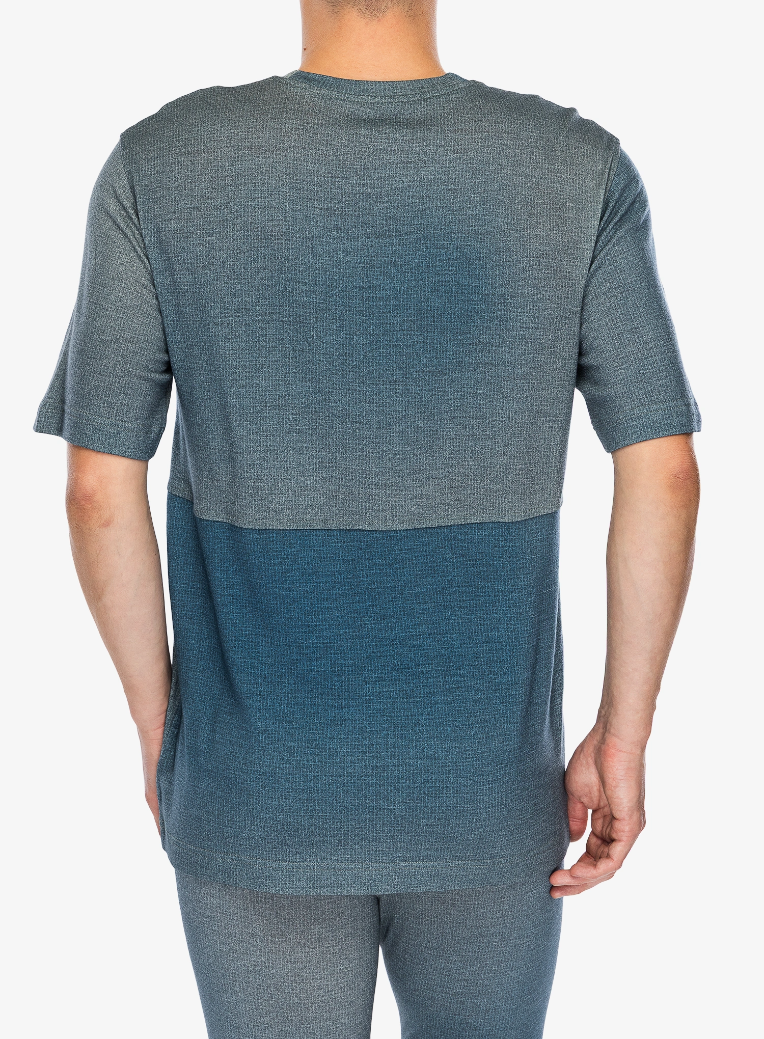 Merino majica Ortovox 185 Merino Patch Print Ts - aop green sage