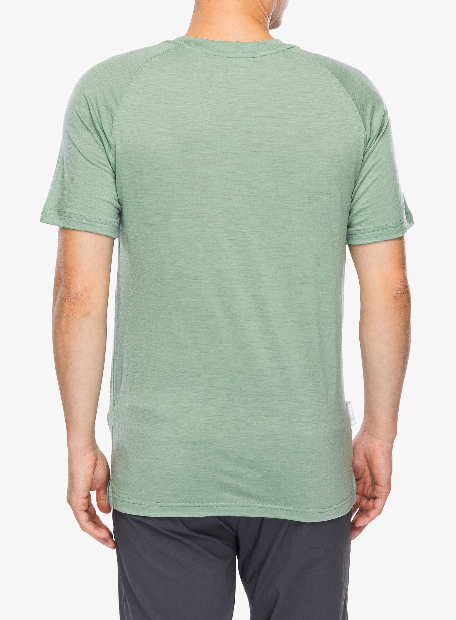 Merino majica Sensor Merino Air Say Yes Tee SS - basil green