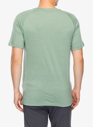 Merino majica Sensor Merino Air Say Yes Tee SS - basil green