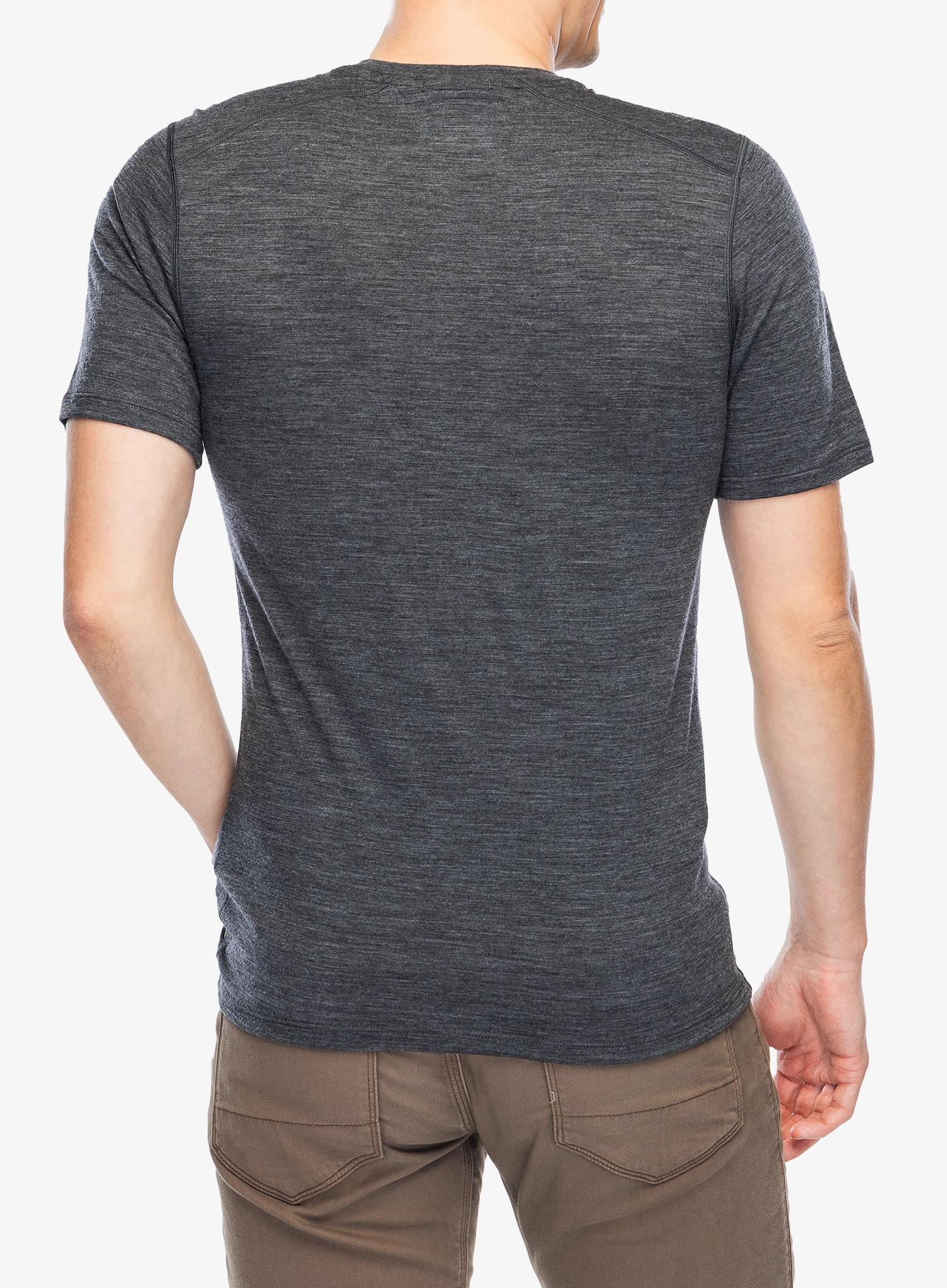 Merino majica Smartwool Merino Short Sleeve Tee Boxed - iron heather