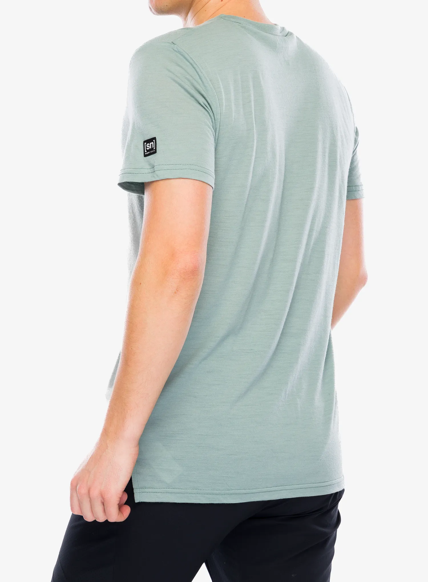 Merino majica Super.natural Vintage Bike Tee - ch.green/kangaroo/blueberry