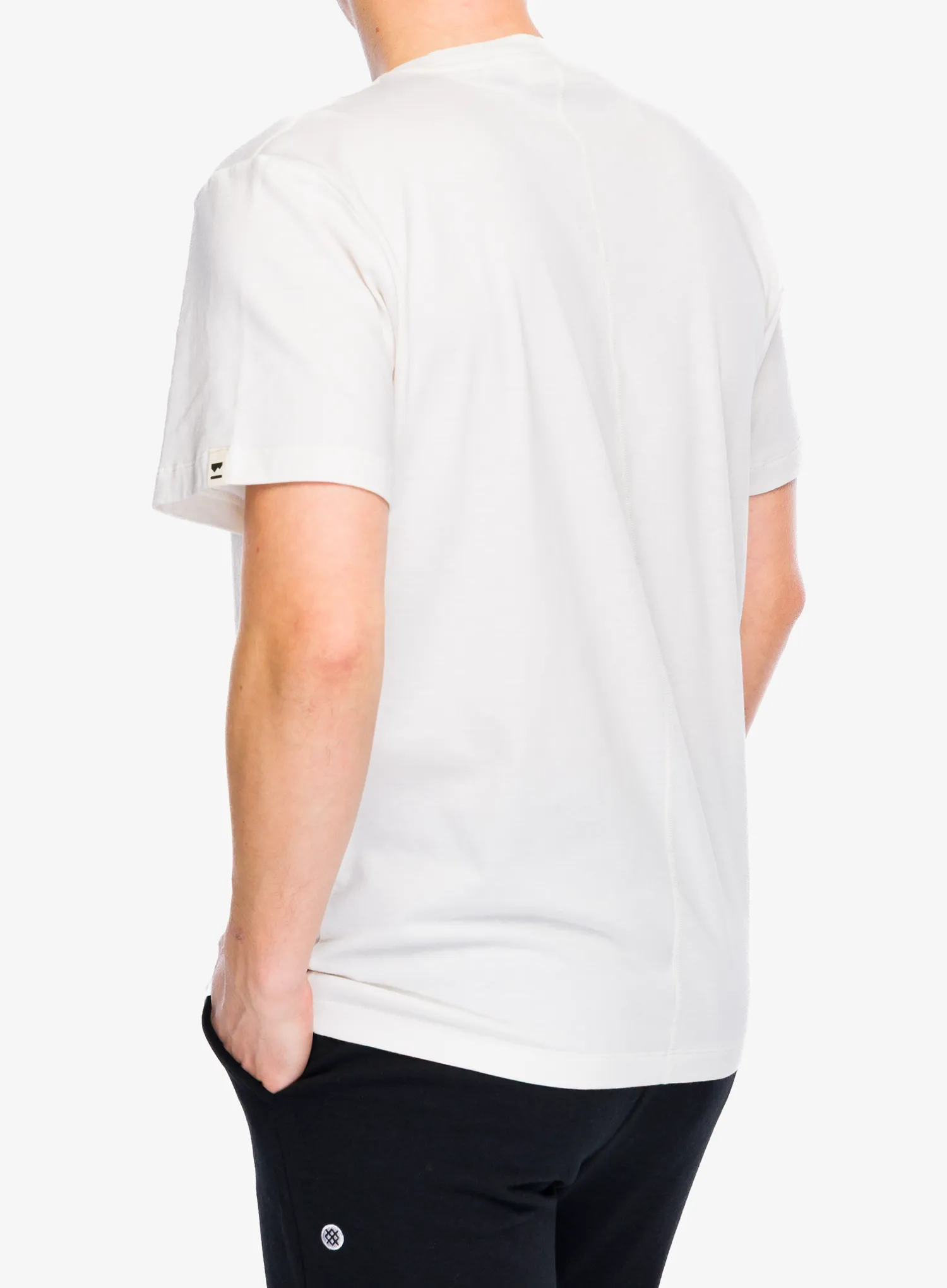 Majica Mons Royale Yonder Merino Organic Cotton T-Shirt - vintage white
