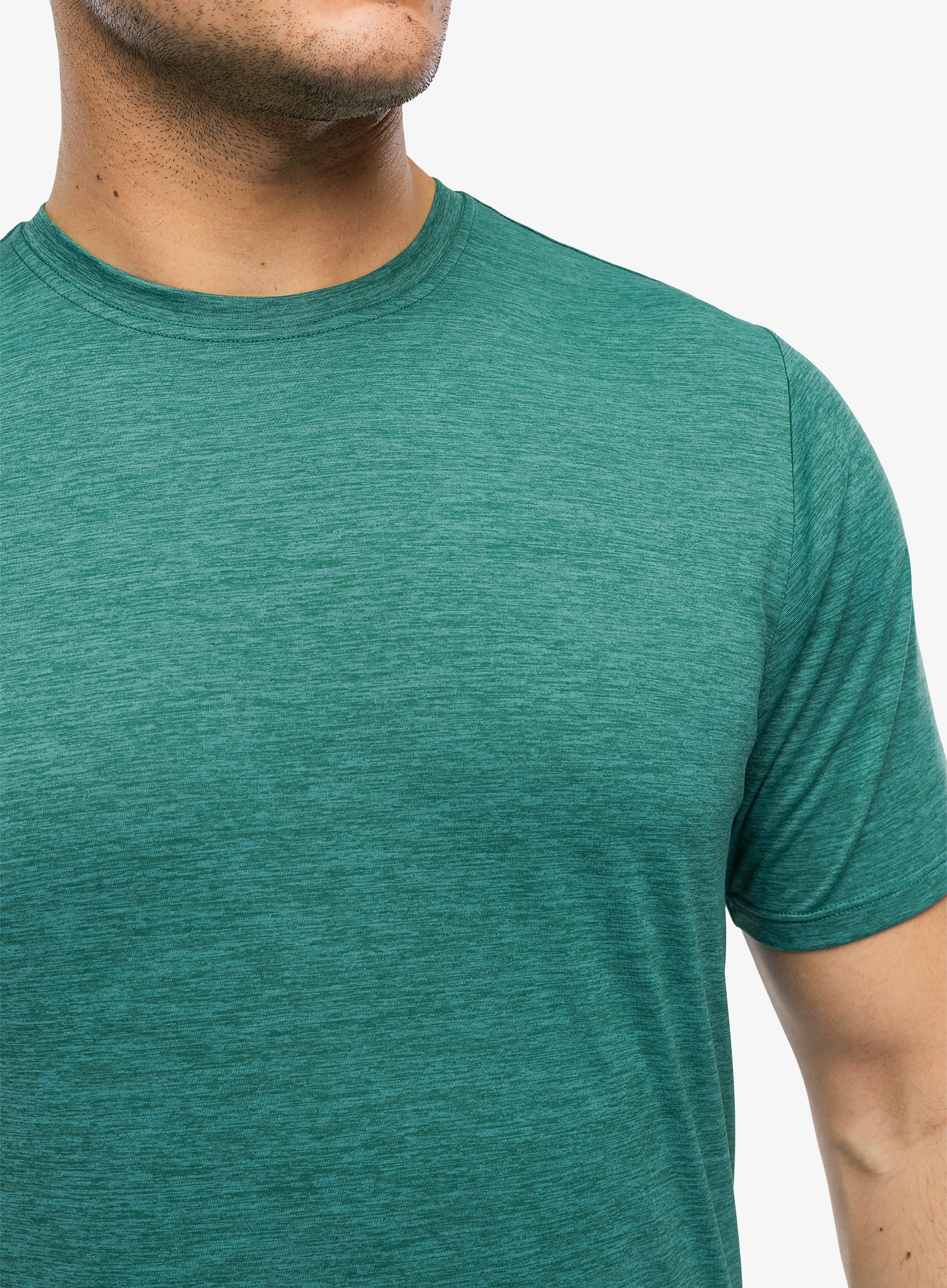 Majica Patagonia Cap Cool Daily Shirt - green/light gem green x-dye