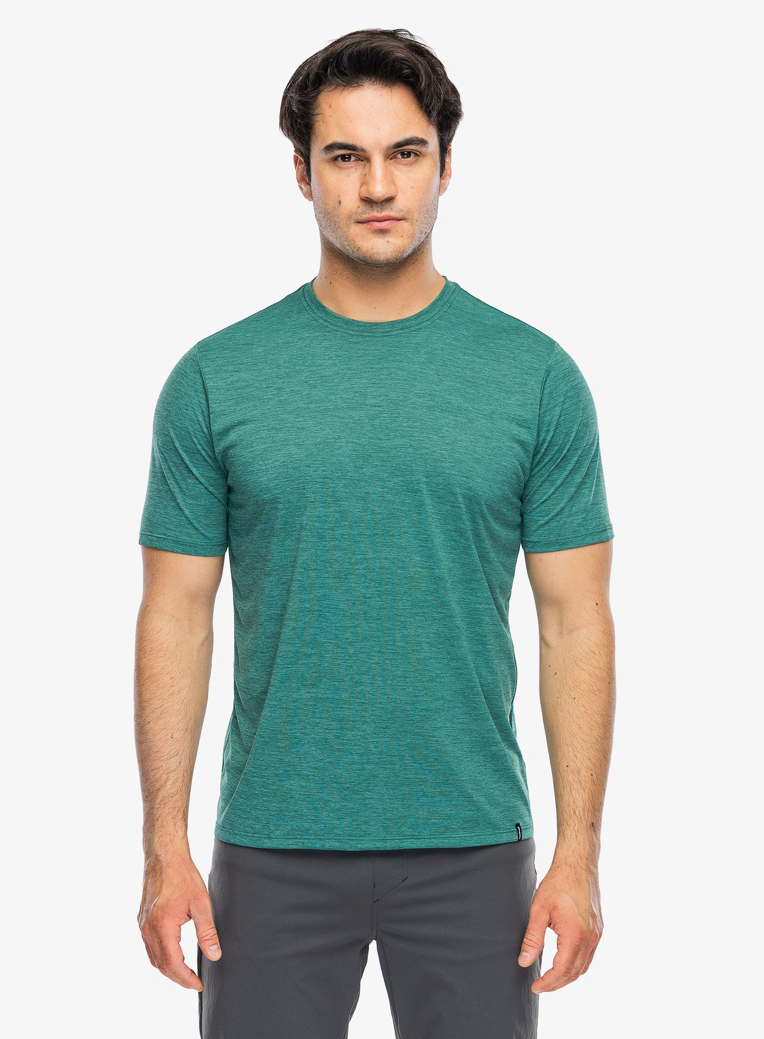 Majica Patagonia Cap Cool Daily Shirt - green/light gem green x-dye