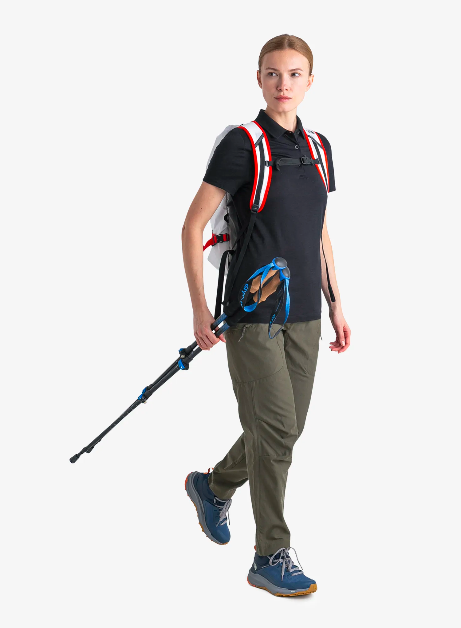 Ženska polo majica Icebreaker Merino 150 Tech Lite III SS Polo - black