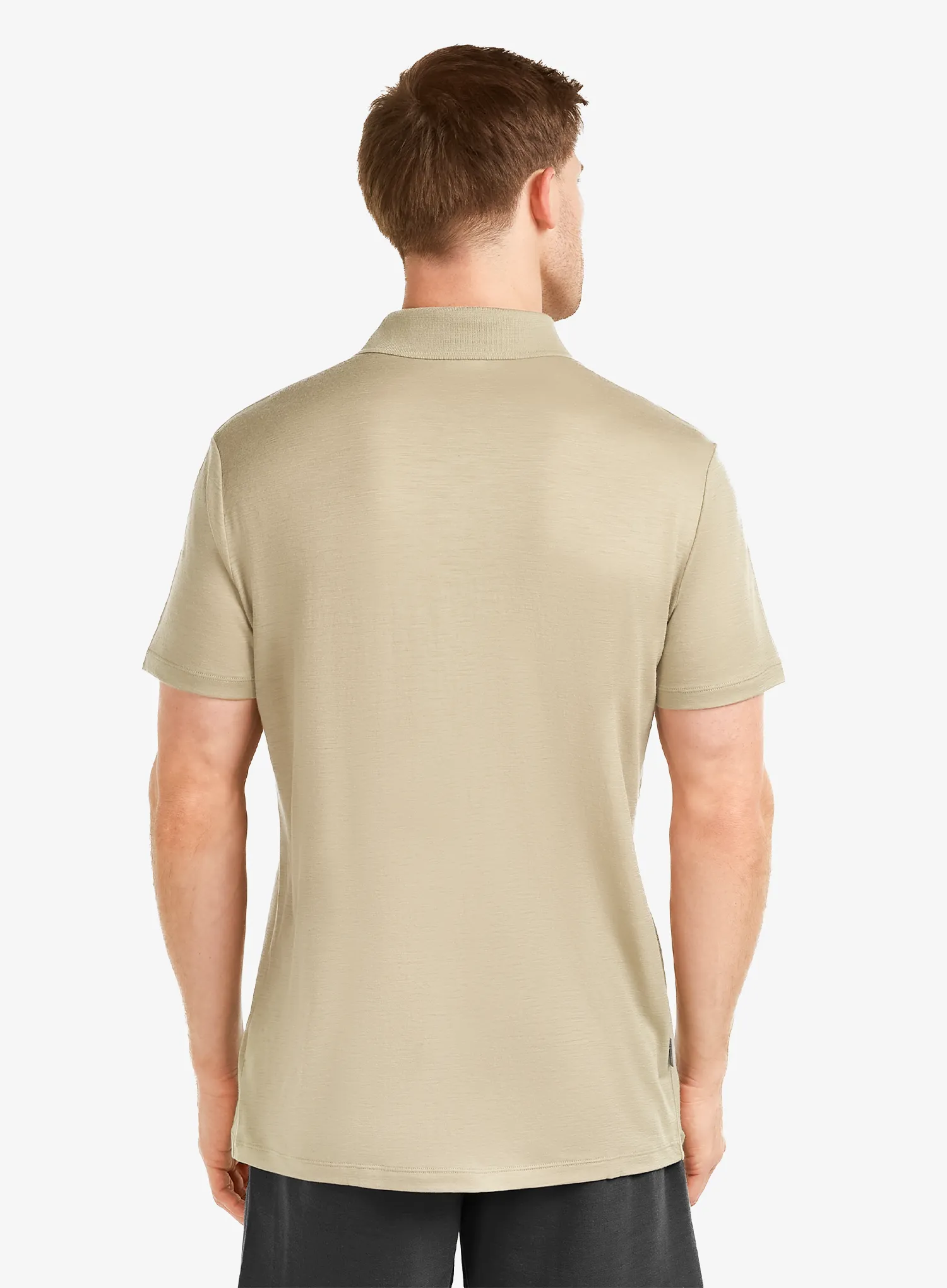 Polo majica Icebreaker Merino 150 Tech Lite III SS Polo - flagstone