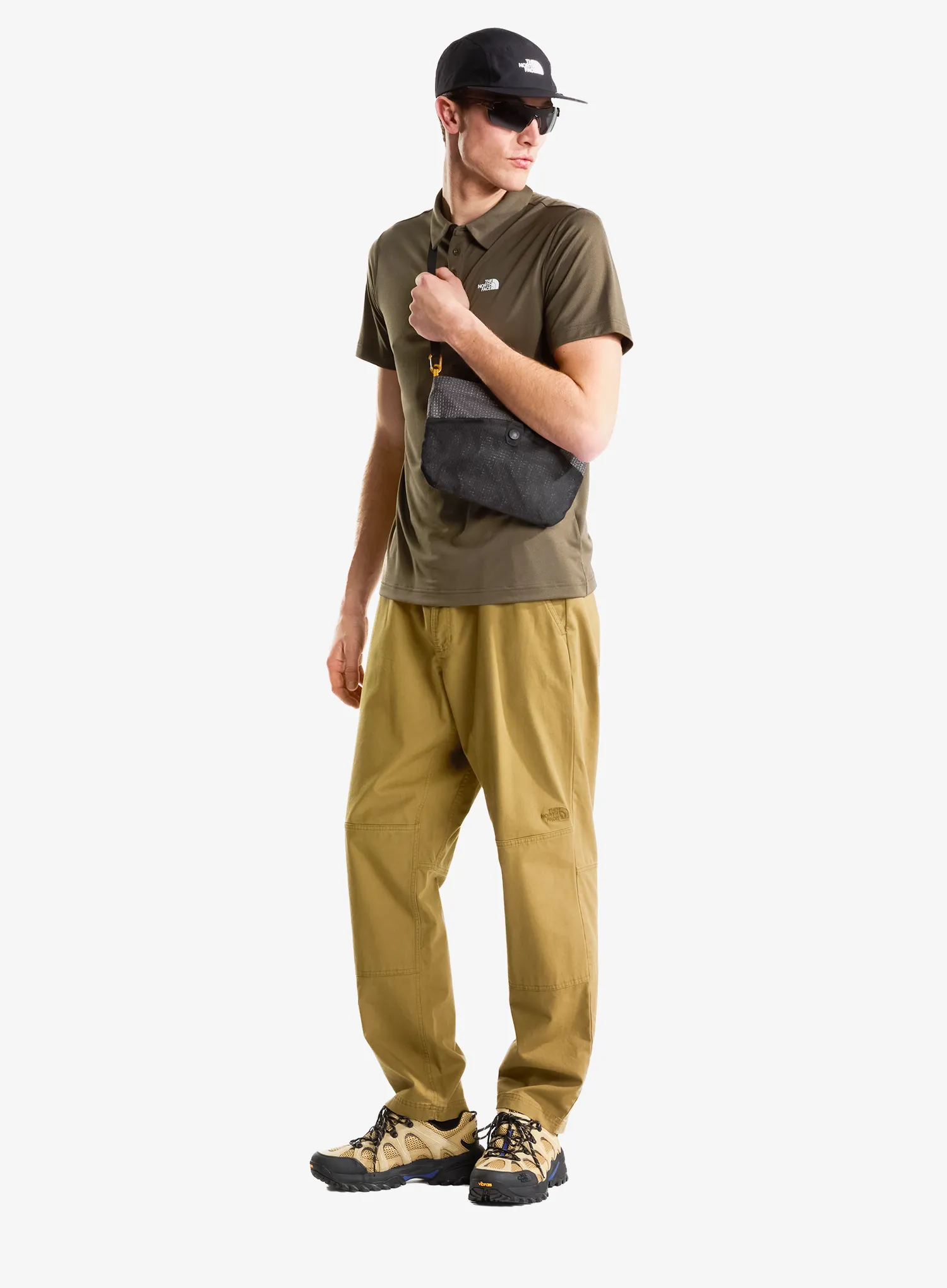 Polo majica The North Face Tanken Polo - new taupe green