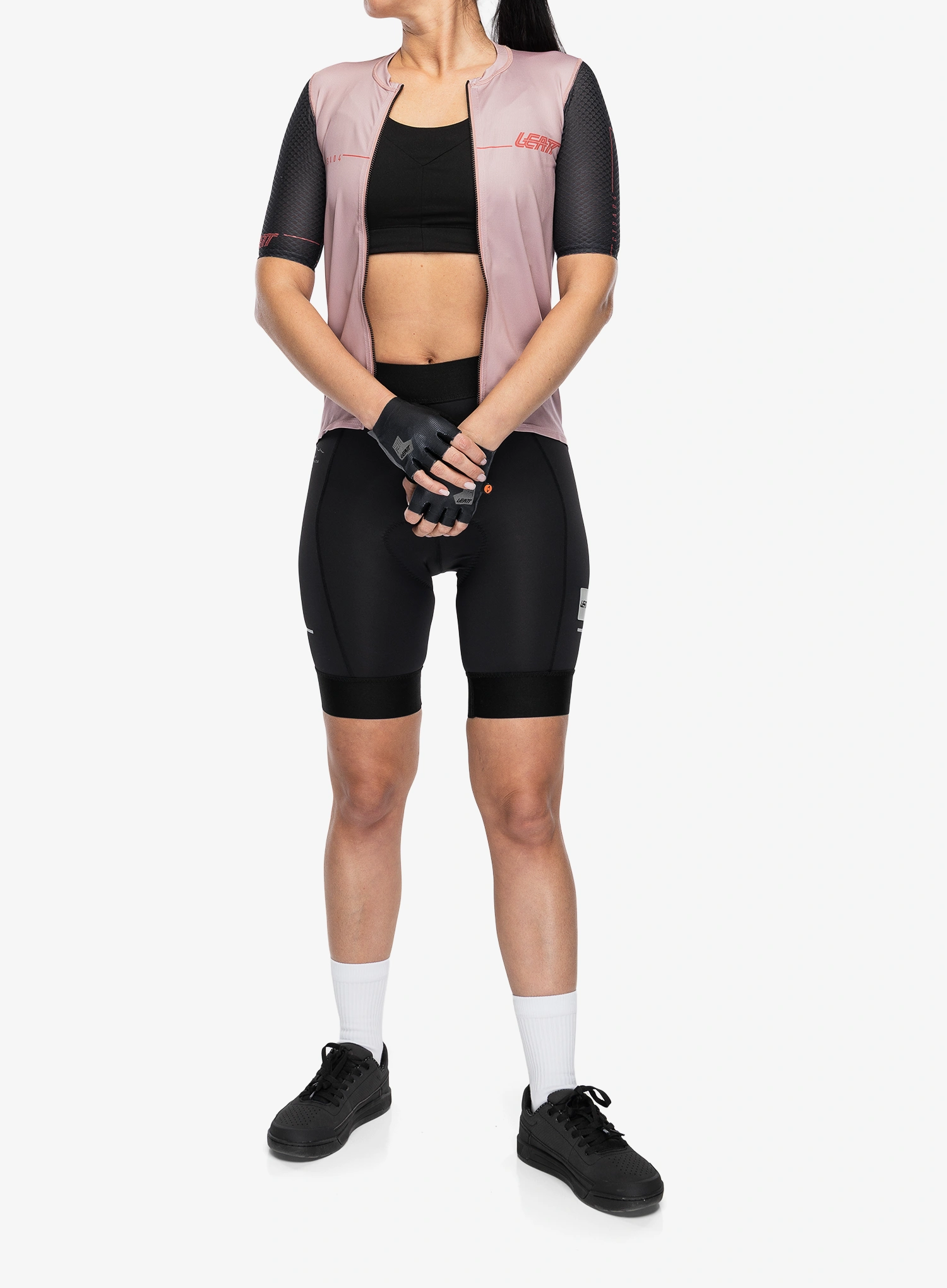 Ženska kolesarska majica Leatt Jersey MTB Endurance 6.0 - dusty pink
