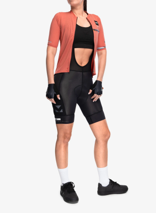 Ženska kolesarska majica Leatt MTB Endurance 5.0 Cargo - dusty red