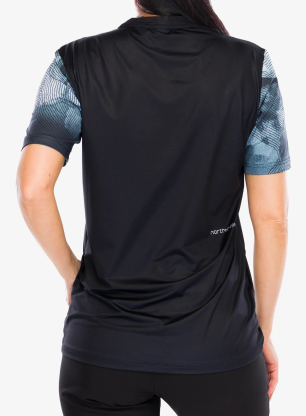 Ženska kolesarska majica Northwave Xtrail 2 Woman Jersey Short Sleeve - black
