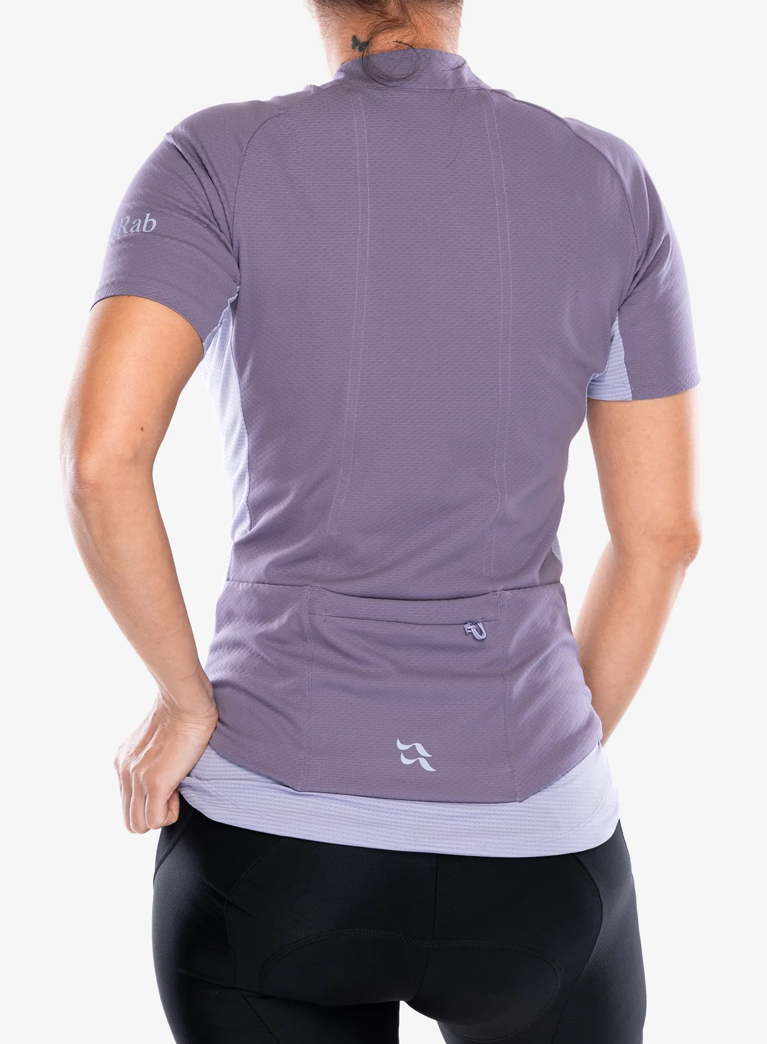 Ženska kolesarska majica Rab Cinder Jersey - purple sage