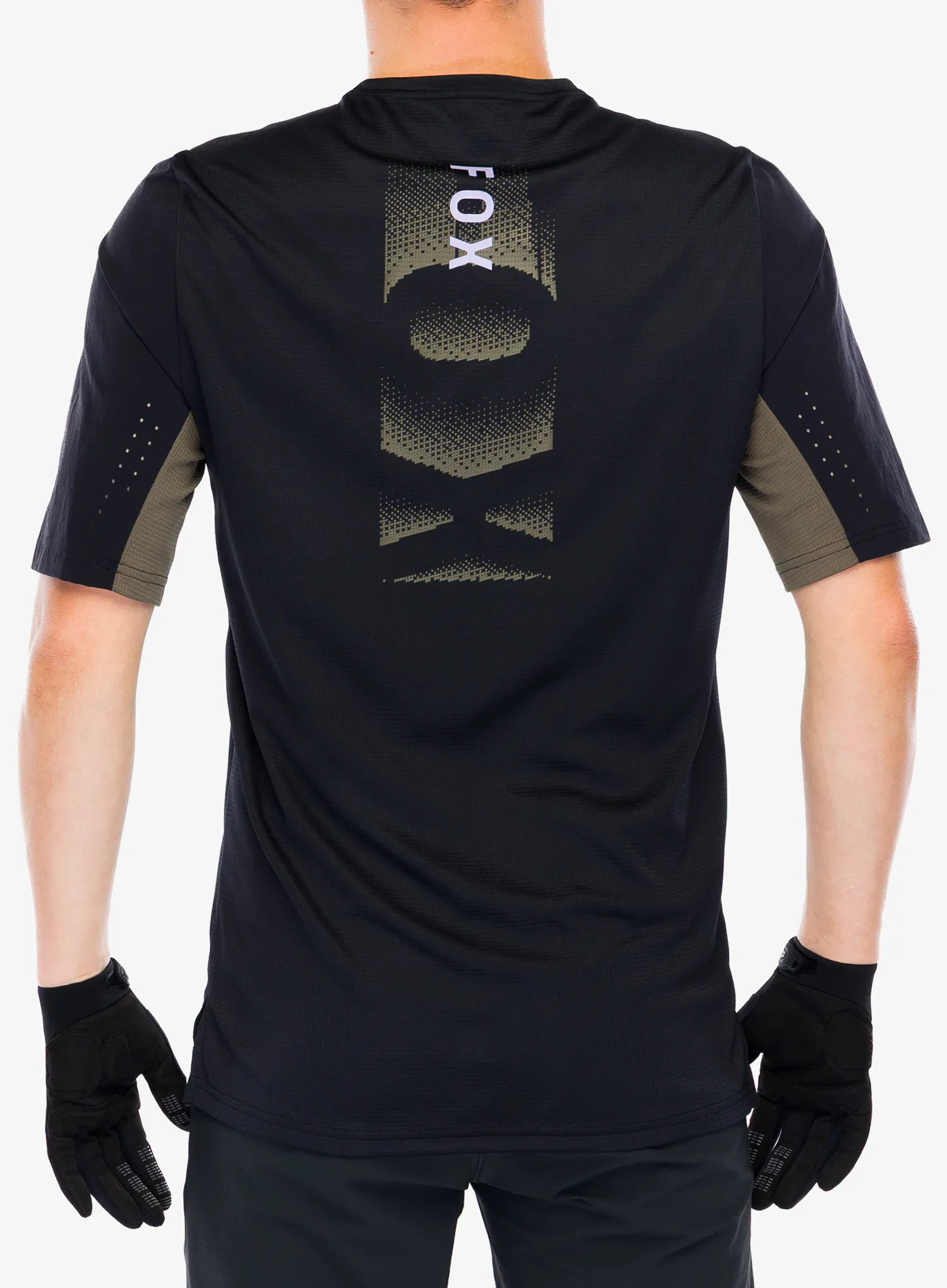 Kolesarska majica Fox Defend SS Jersey Park - black/black