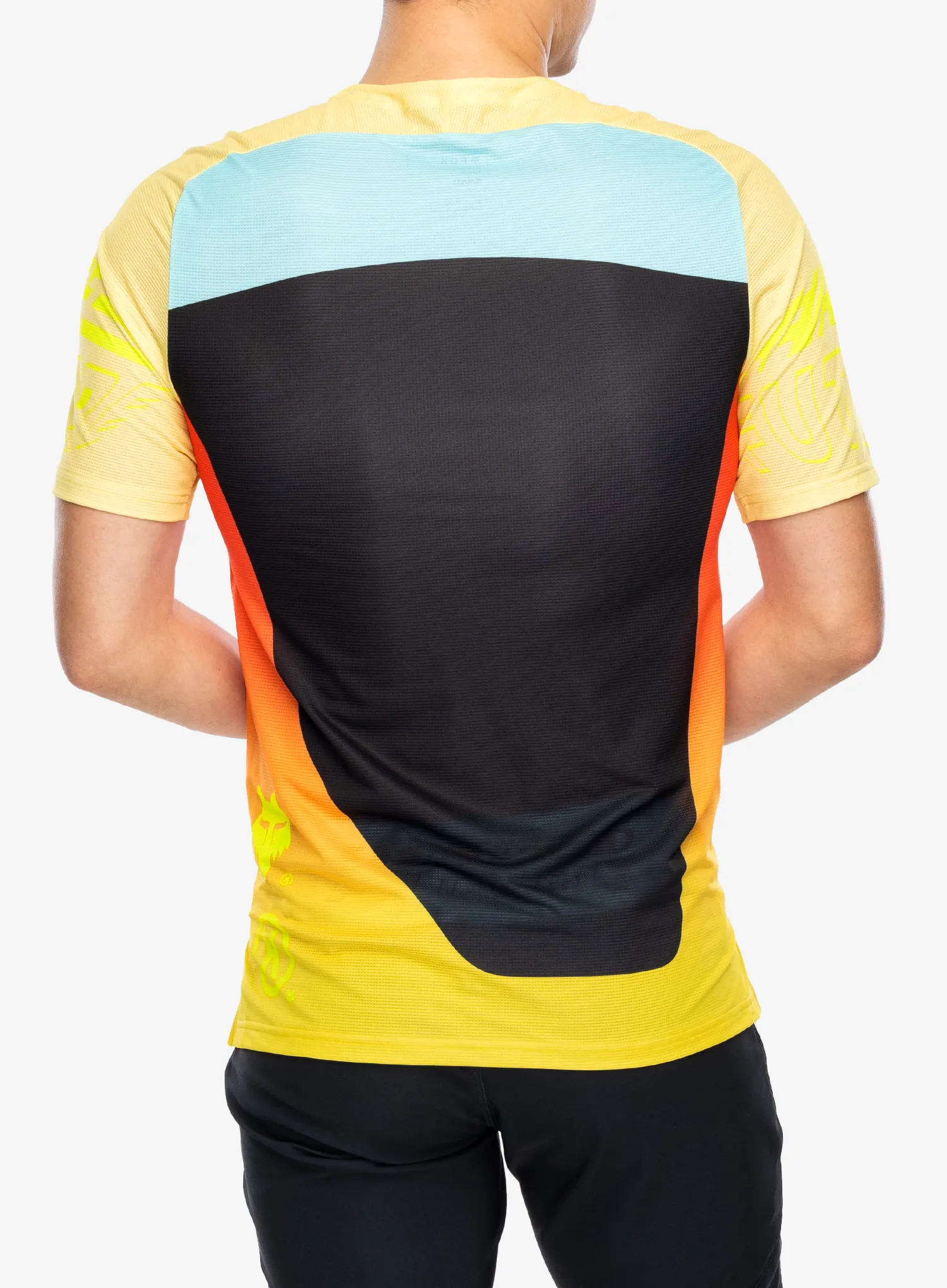 Kolesarska majica Fox Flexair SS Jersey Elevated - lemonade