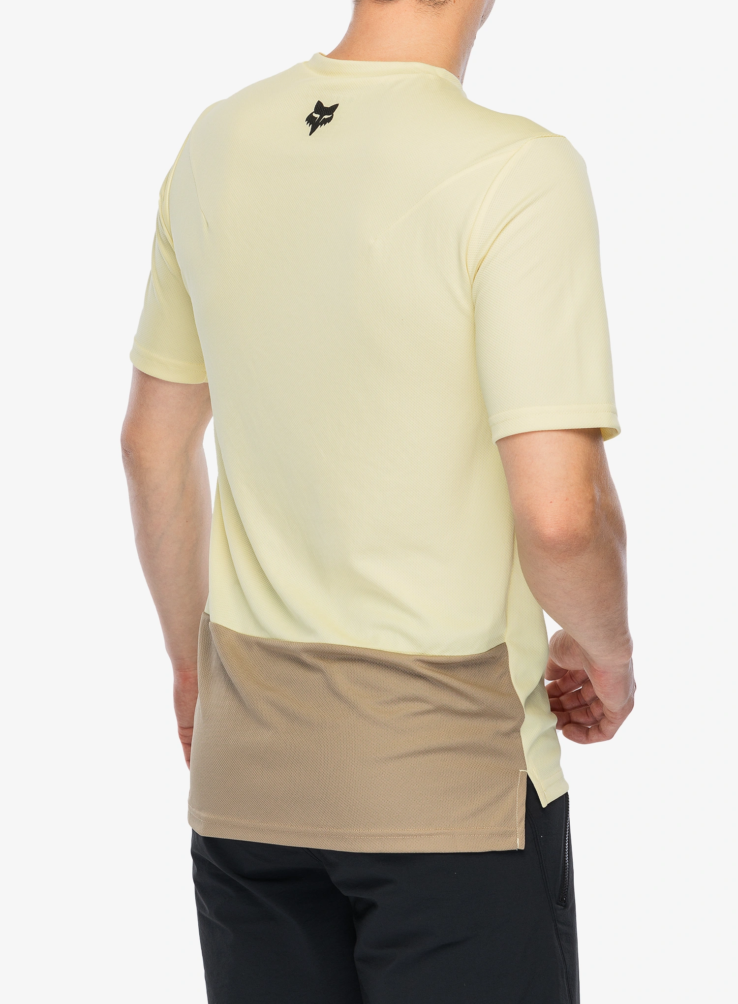Kolesarska majica Fox Ranger SS Jersey Wordmark - lemonade