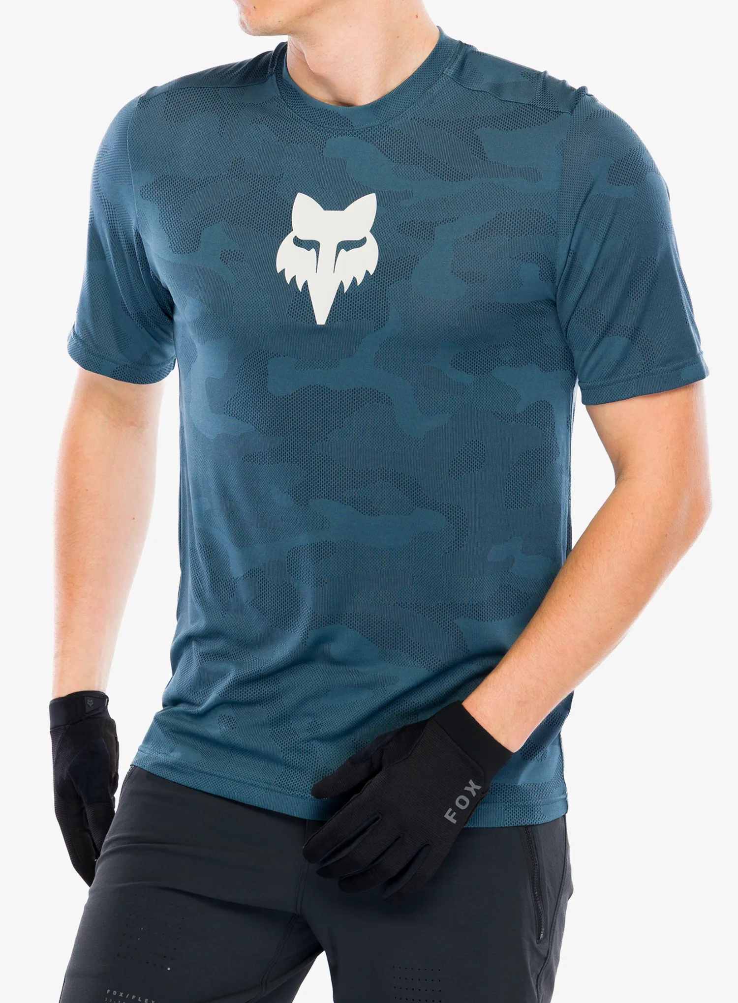 Kolesarska majica Fox Ranger Tru Dri SS Jersey - dark vintage