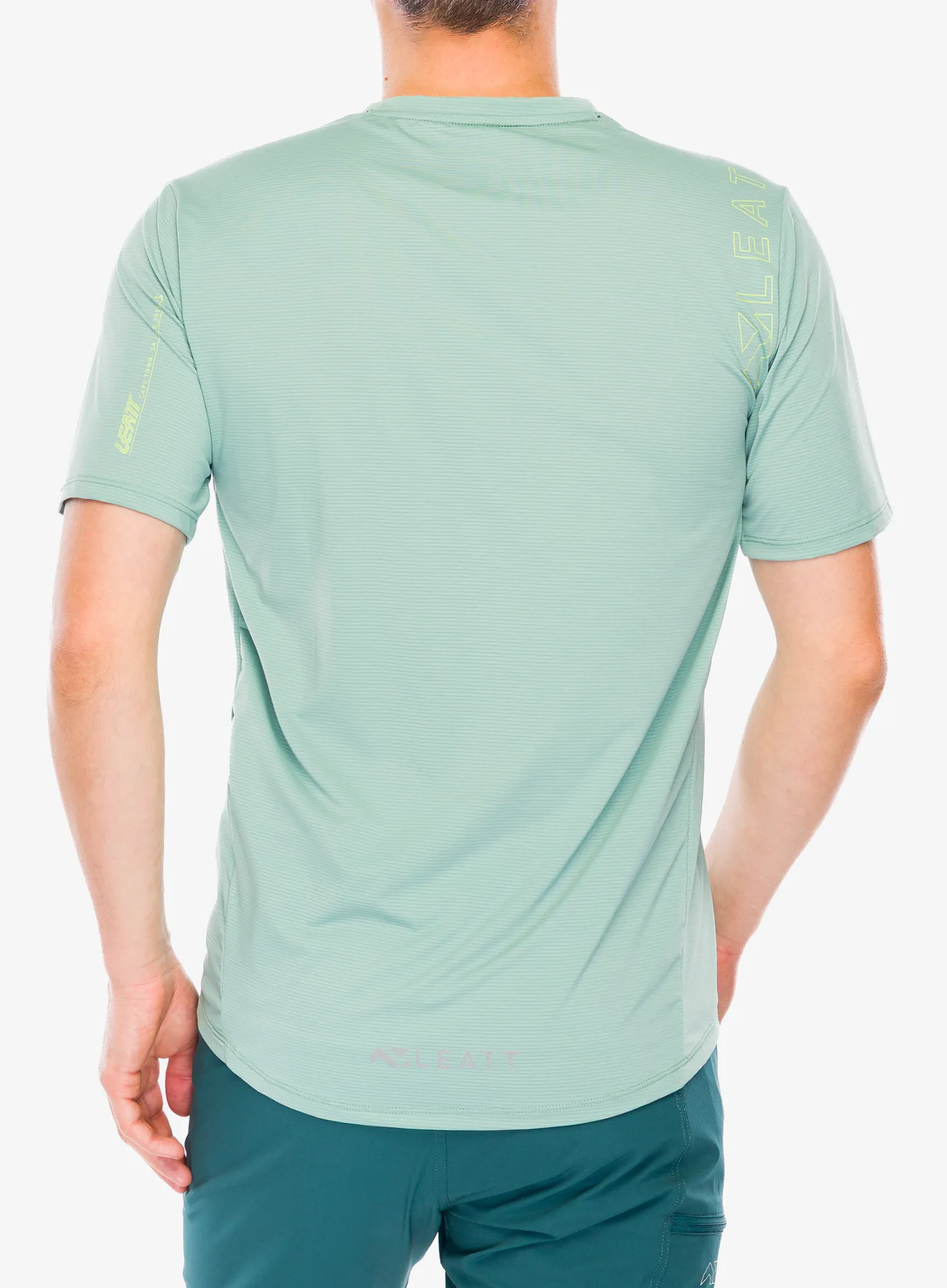 Kolesarska majica Leatt Jersey MTB Trail 1.0 X-Flow - pistachio