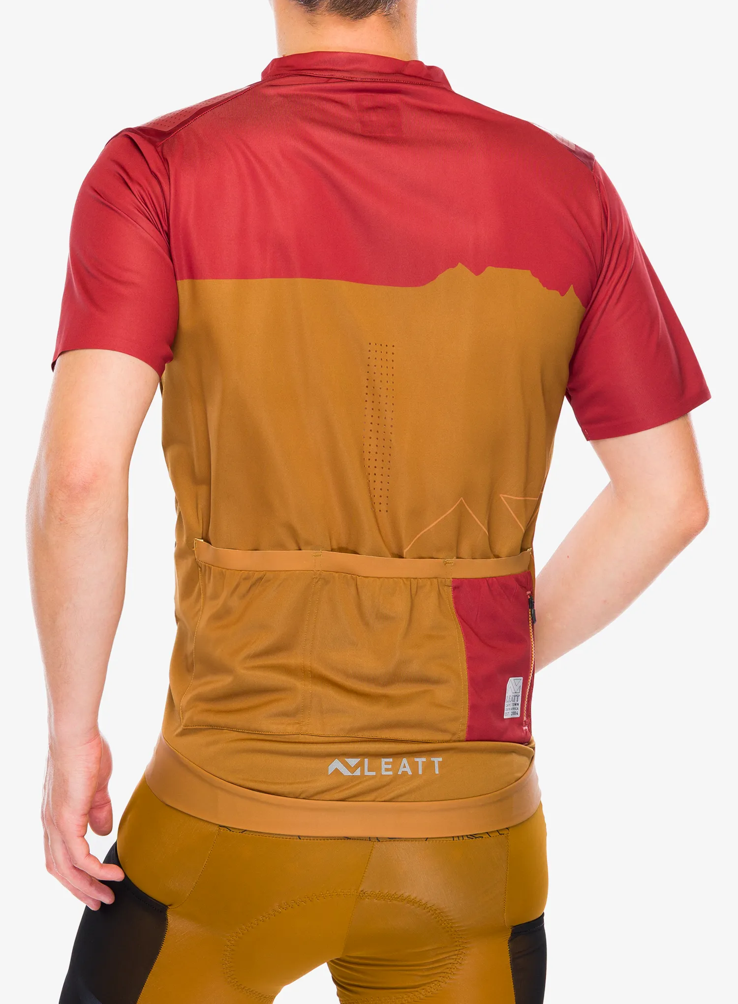 Kolesarska majica Leatt Jersey MTB Trail 3.0 - lava