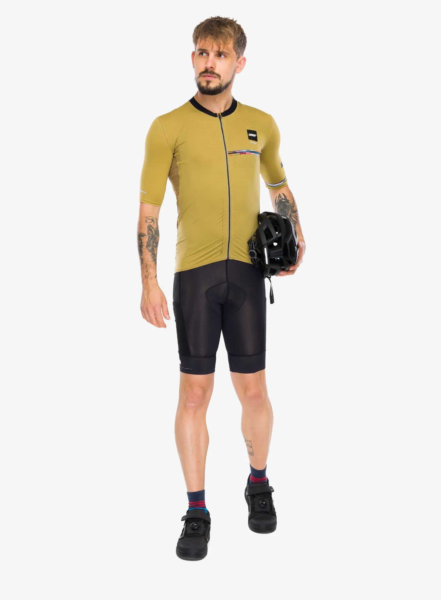 Kolesarska majica Leatt MTB Endurance 5.0 Cargo - brass brown